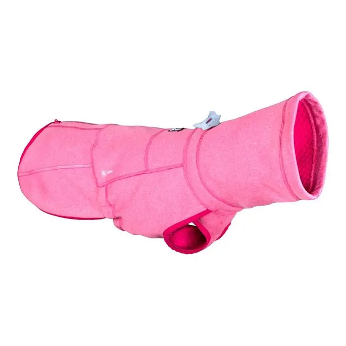 Premium Hurtta Razzle-Dazzle Midlayer Fleecejacka Beetroot Str. 25